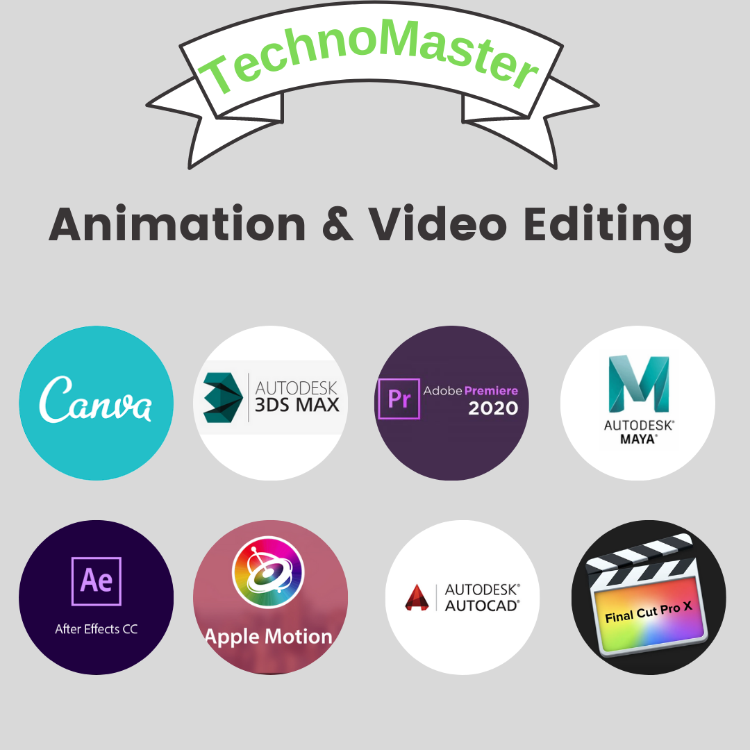 animation video editing training institute in saint denis
