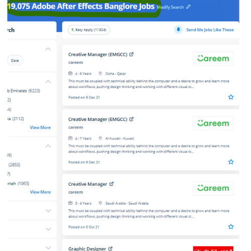 Adobe After Effects internship jobs in Nantes