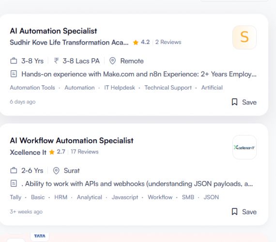 AI WhatsApp Automation internship jobs in Grenoble