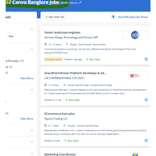 Canva internship jobs in Nimes