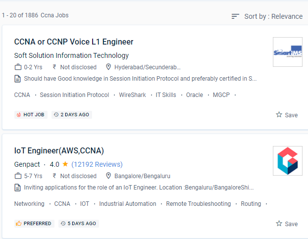 CCNA internship jobs in Bordeaux