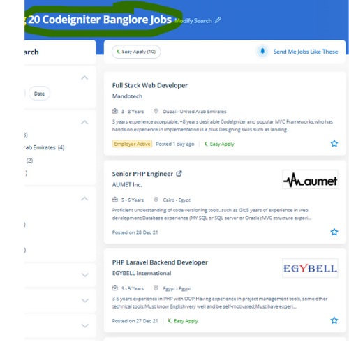 Codeigniter internship jobs in Montpellier