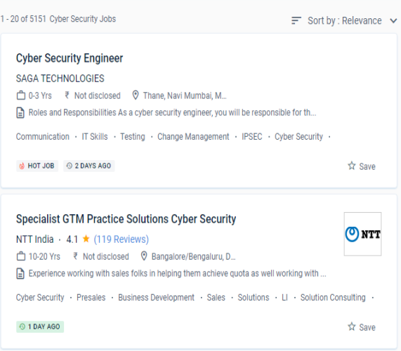 Cyber Security internship jobs in Versailles