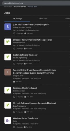 Embedded Systems internship jobs in Rouen