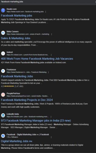 Facebook Marketing internship jobs in Lyon