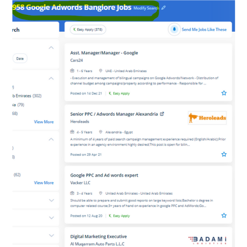 Google Adwords (PPC) internship jobs in Bordeaux