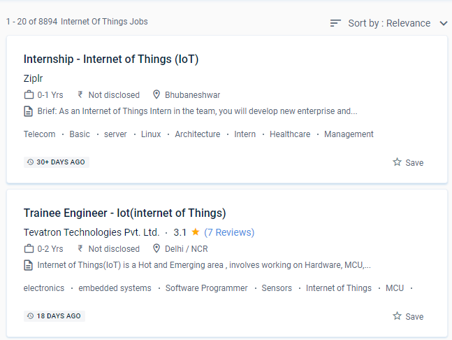 IoT (Internet of Things) internship jobs in Lyon