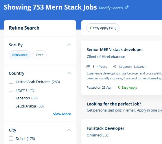 Mern Stack Development internship jobs in Nimes