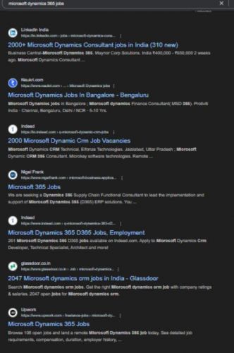 Microsoft Dynamics 365 internship jobs in Montpellier