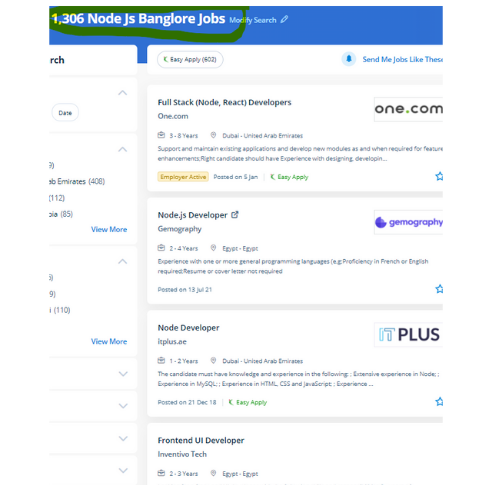 Node JS internship jobs in Angers