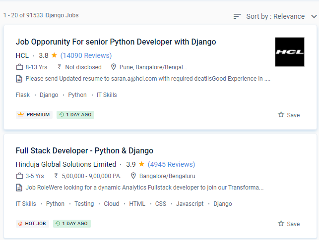 Python/Django internship jobs in Angers