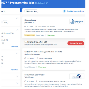R Programming internship jobs in Marseille