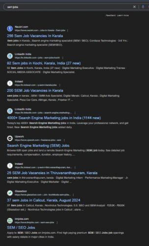 Search Engine Marketing (SEM) internship jobs in Strasbourg